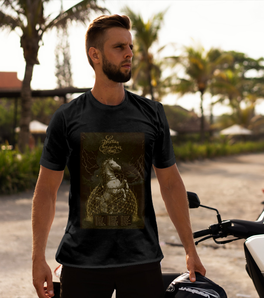Sixteen Horsepower 2026 Europe Tour Dates With Intricate Horse T-Shirt