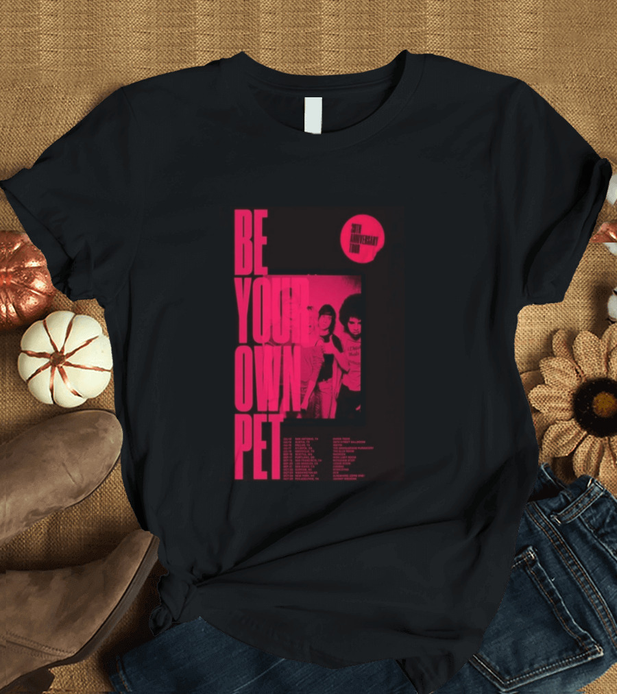 Be Your Own Pet 20th Anniversary Tour 2026 T-Shirt