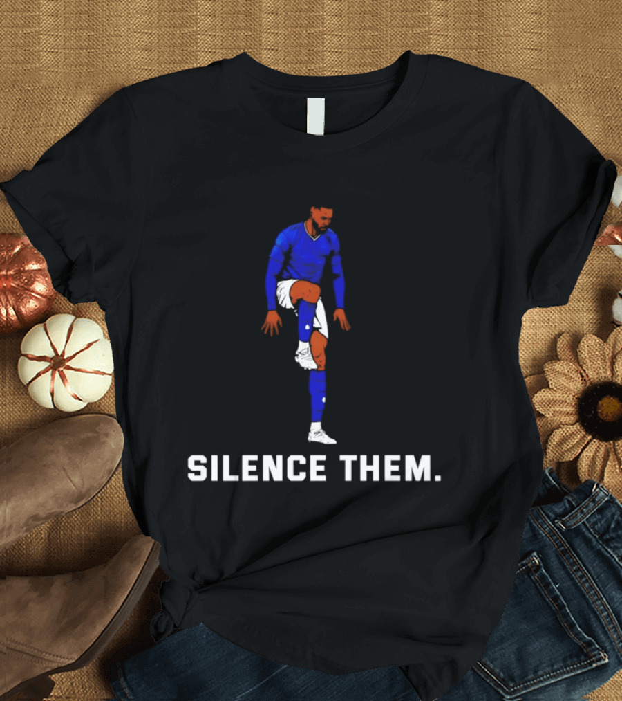 Beto #9 Everton FC Silence Them 2026 T-Shirt