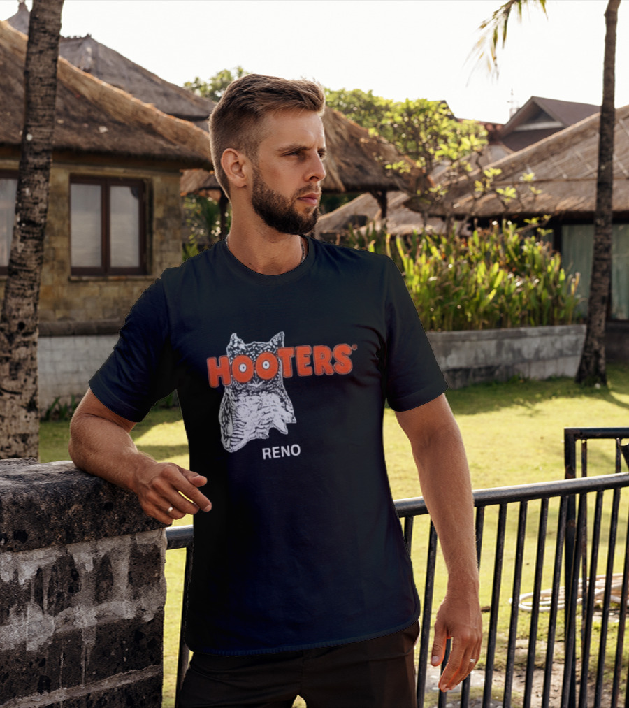 Naz Reid Hooters Reno Owl T-Shirt