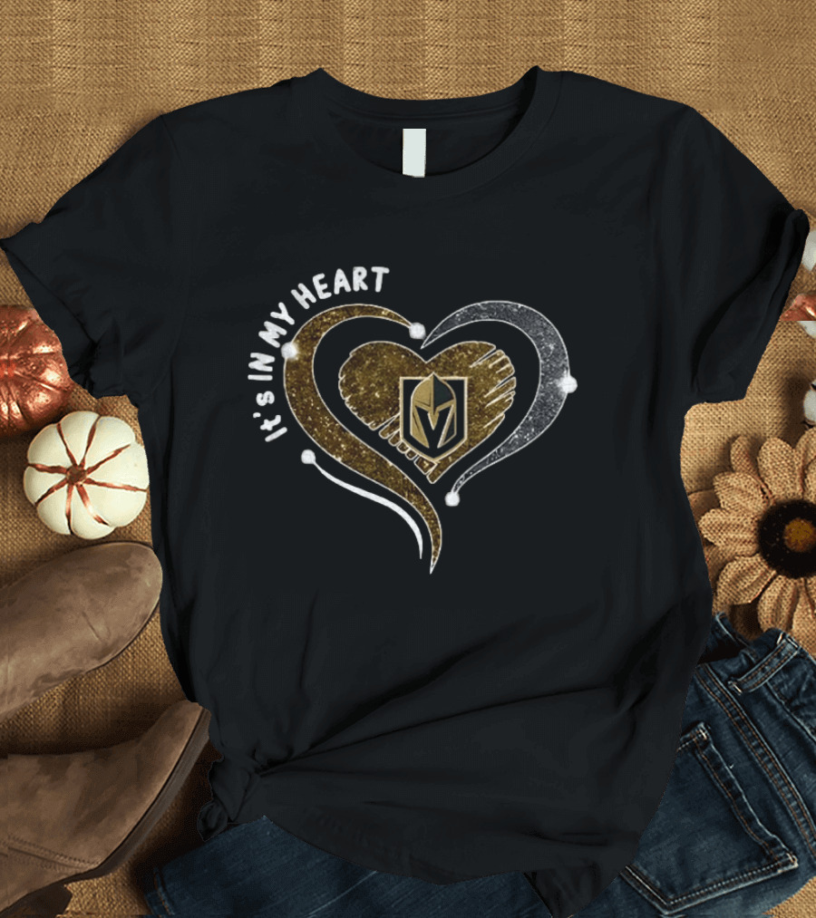 Vegas Golden Knights It's In My Heart Hockey NHL 2026 T-Shirt