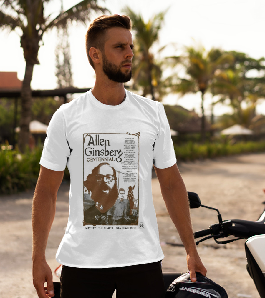 Allen Ginsberg Centennial May 11 2026 The Chapel San Francisco Event T-Shirt