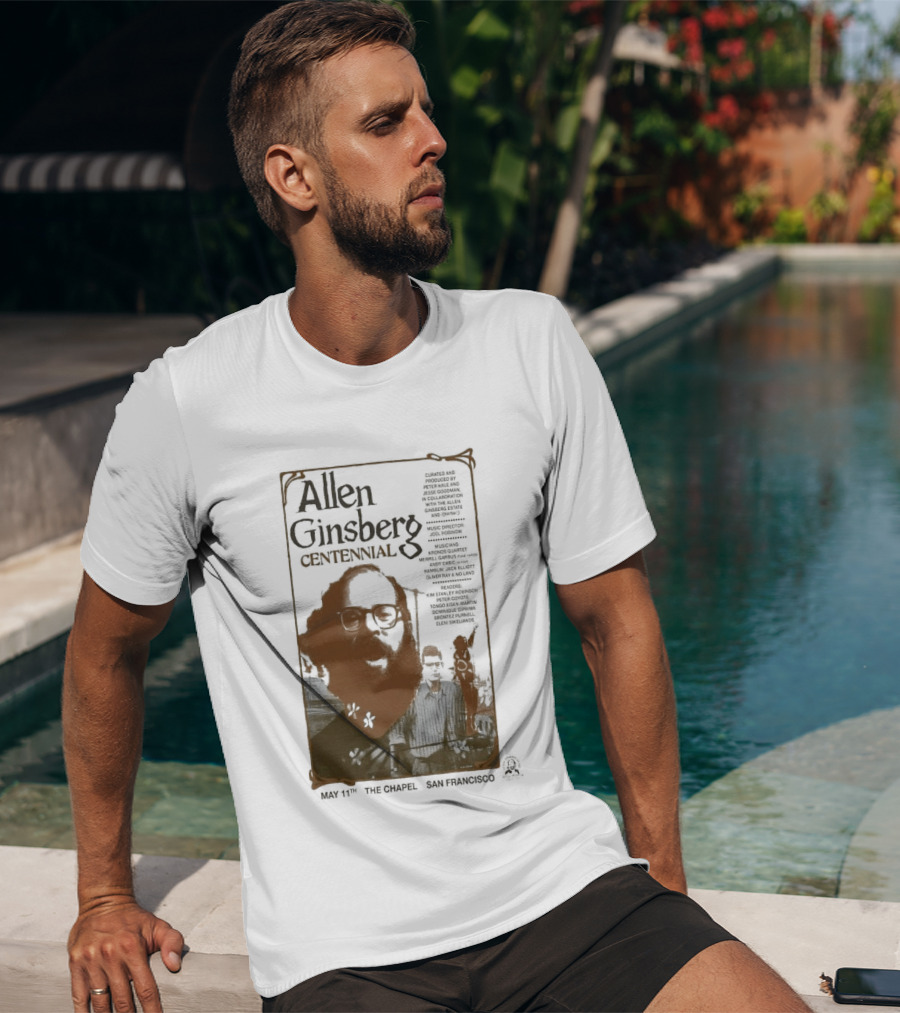 Allen Ginsberg Centennial May 11 2026 The Chapel San Francisco Event T-Shirt