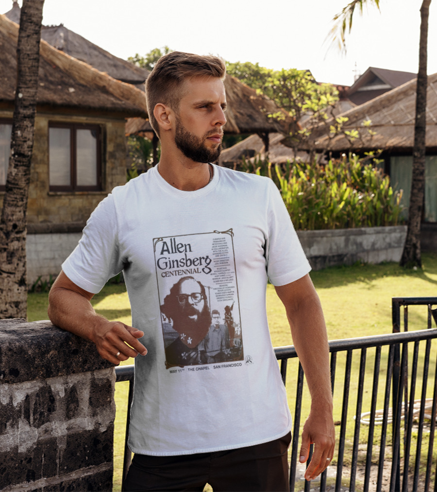 Allen Ginsberg Centennial May 11 2026 The Chapel San Francisco Event T-Shirt