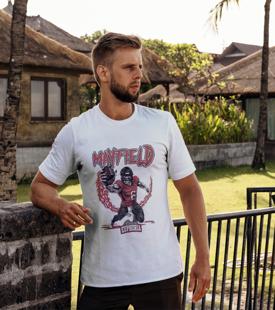 Mayfield Oklahoma Fire Cannon Football T-Shirt