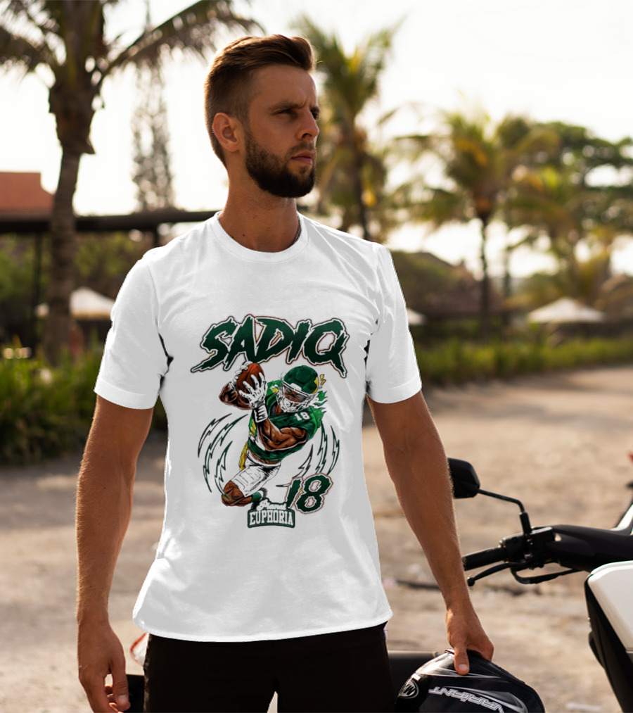 Sadiq Euphoria Football Catch 18 T-Shirt