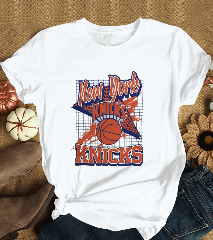 New York Knicks Hardwood Classics Vintage Basketball T-Shirt