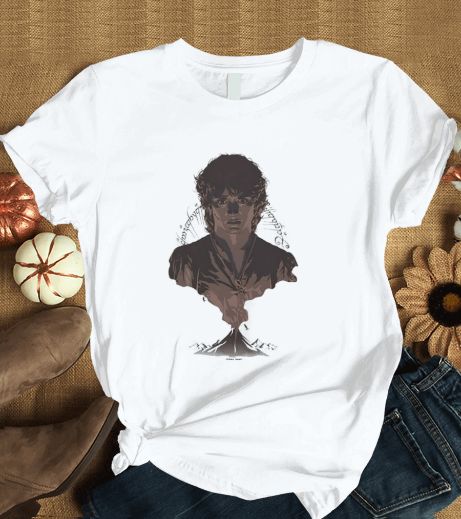 The Lord Of The Rings Frodo Bust Sculpture T-Shirt