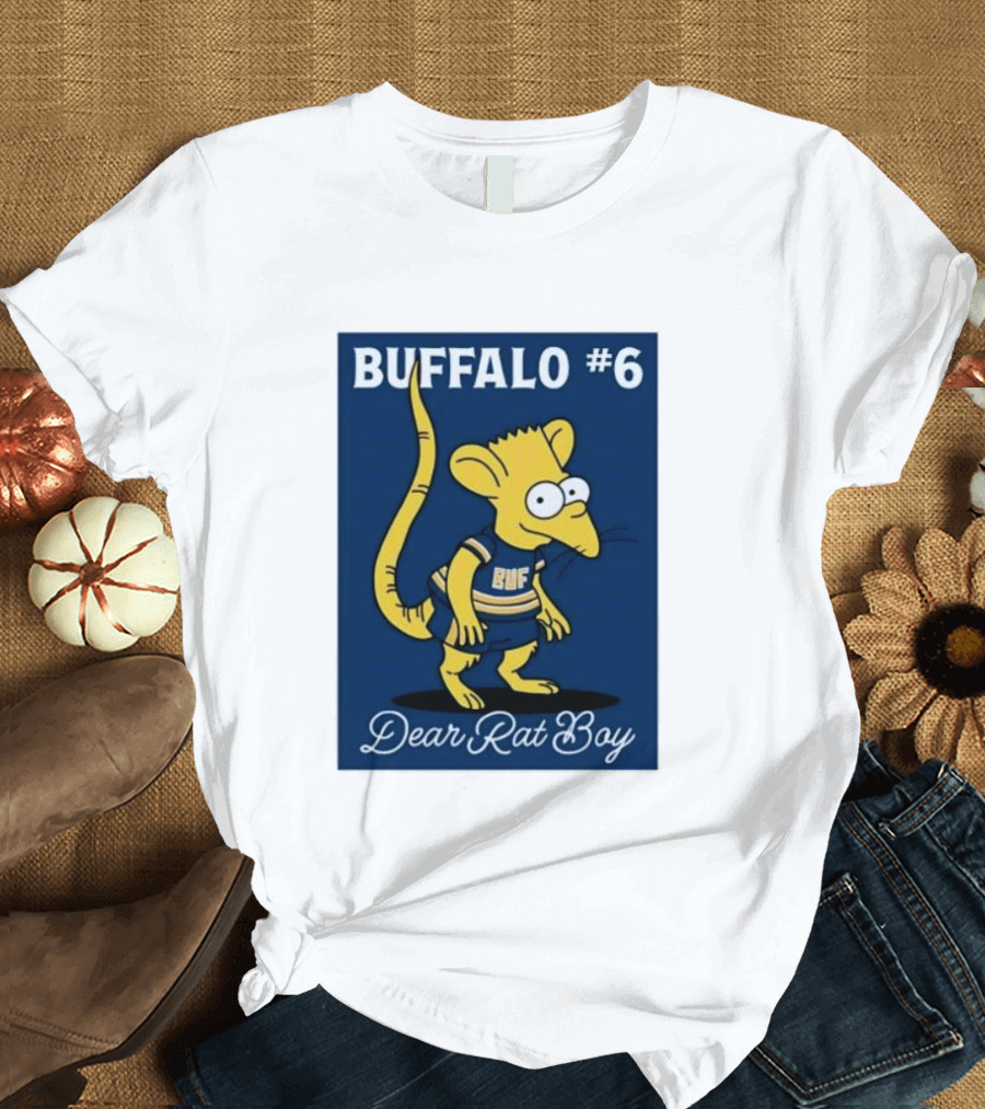 Buffalo #6 Dear Rat Boy BUF Jersey T-Shirt