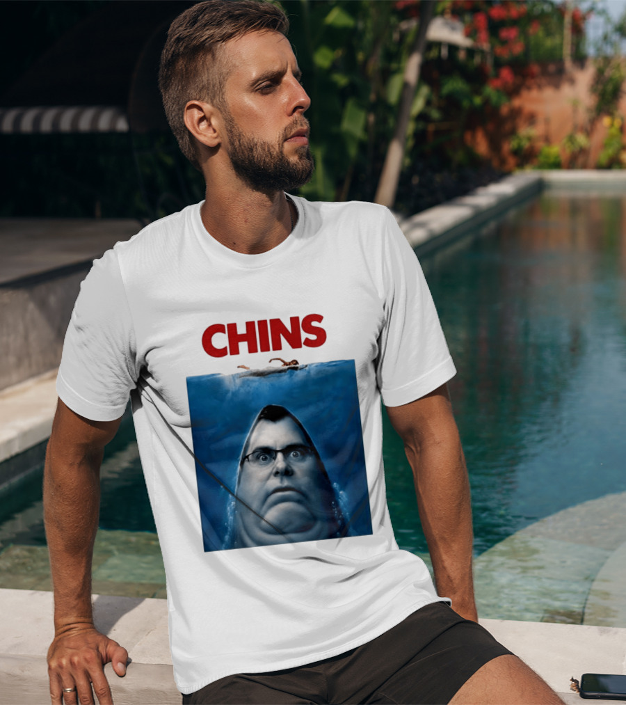 Chins X Jaws Movie T-Shirt