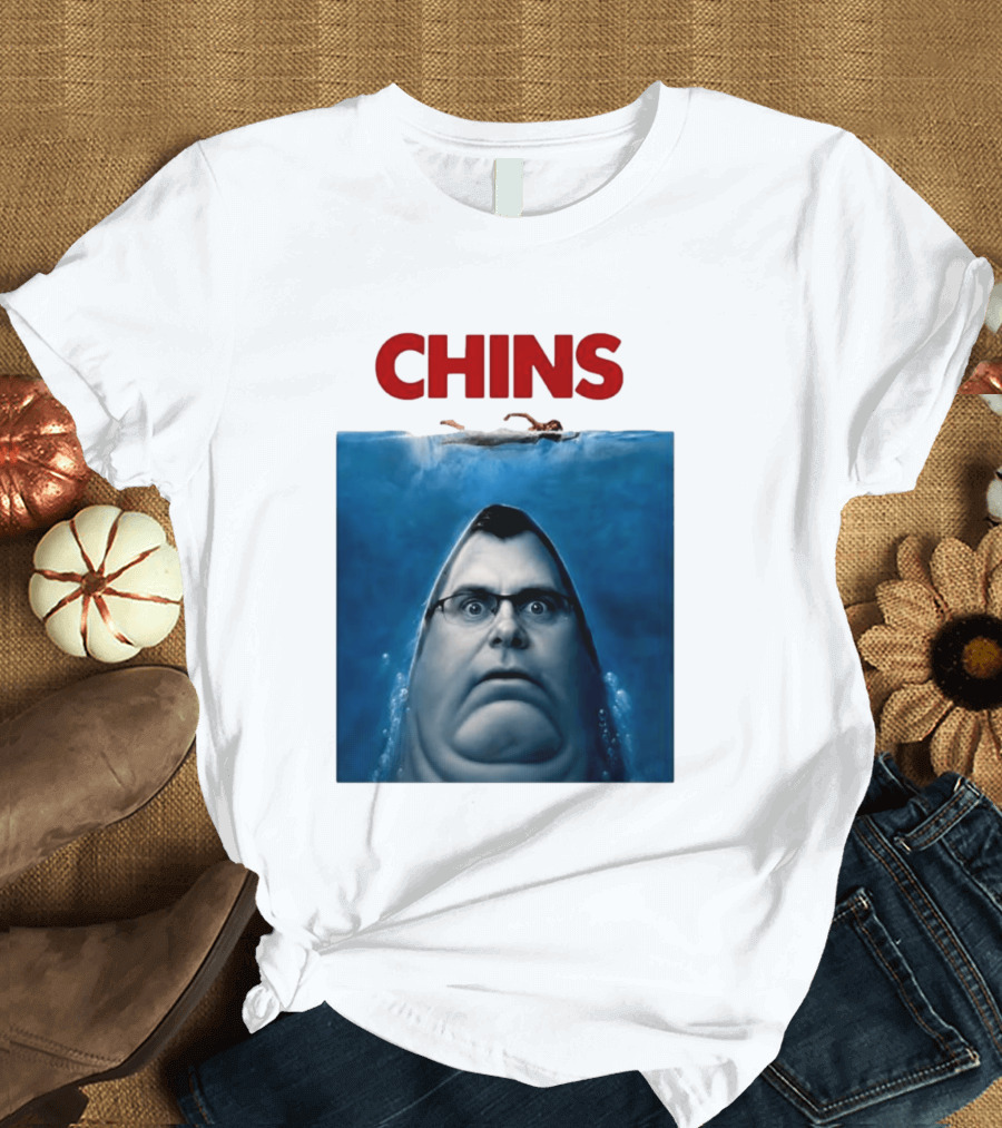 Chins X Jaws Movie T-Shirt
