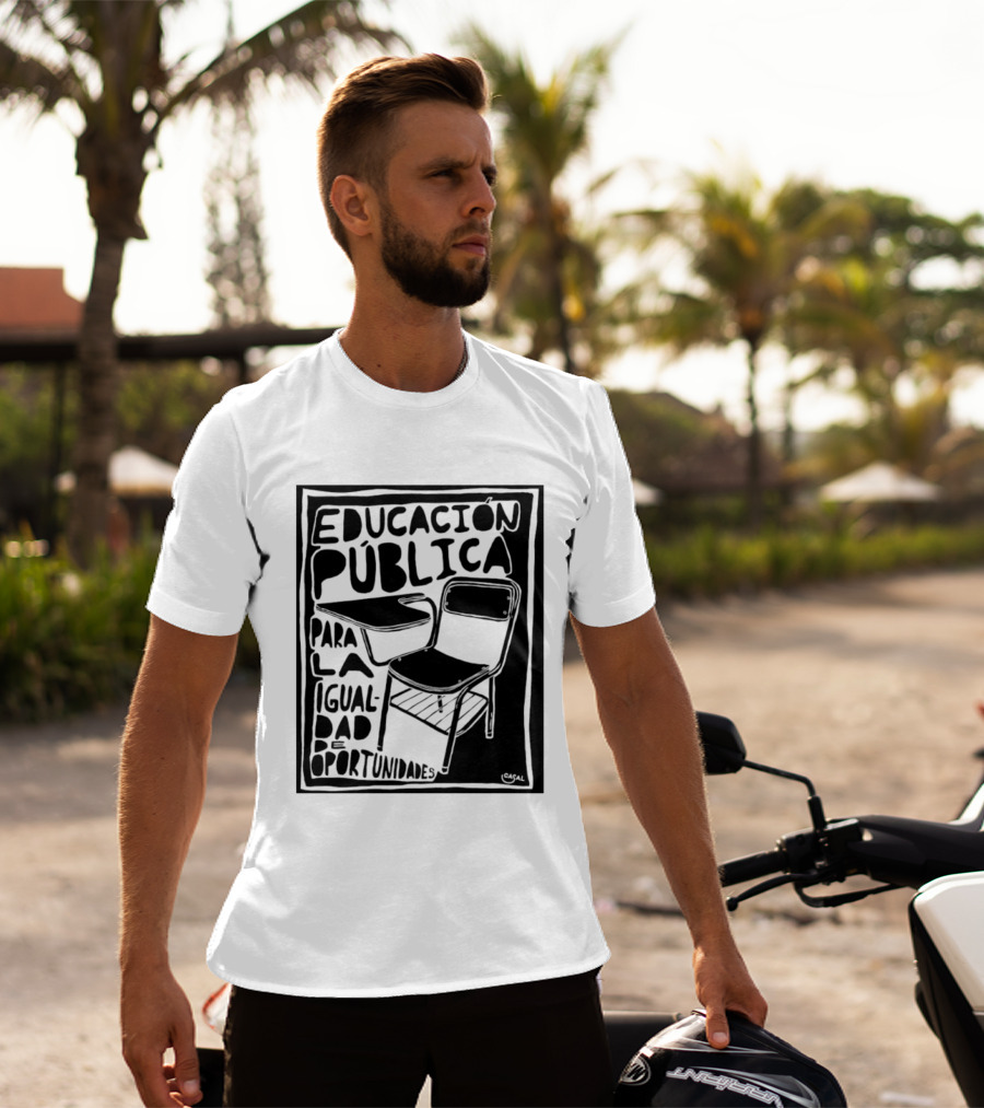 Educación Pública Para La Igualdad De Oportunidades Escolaridad Inclusiva T-Shirt