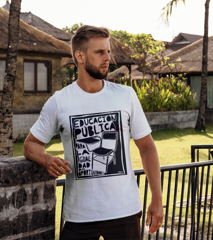 Educación Pública Para La Igualdad De Oportunidades Escolaridad Inclusiva T-Shirt