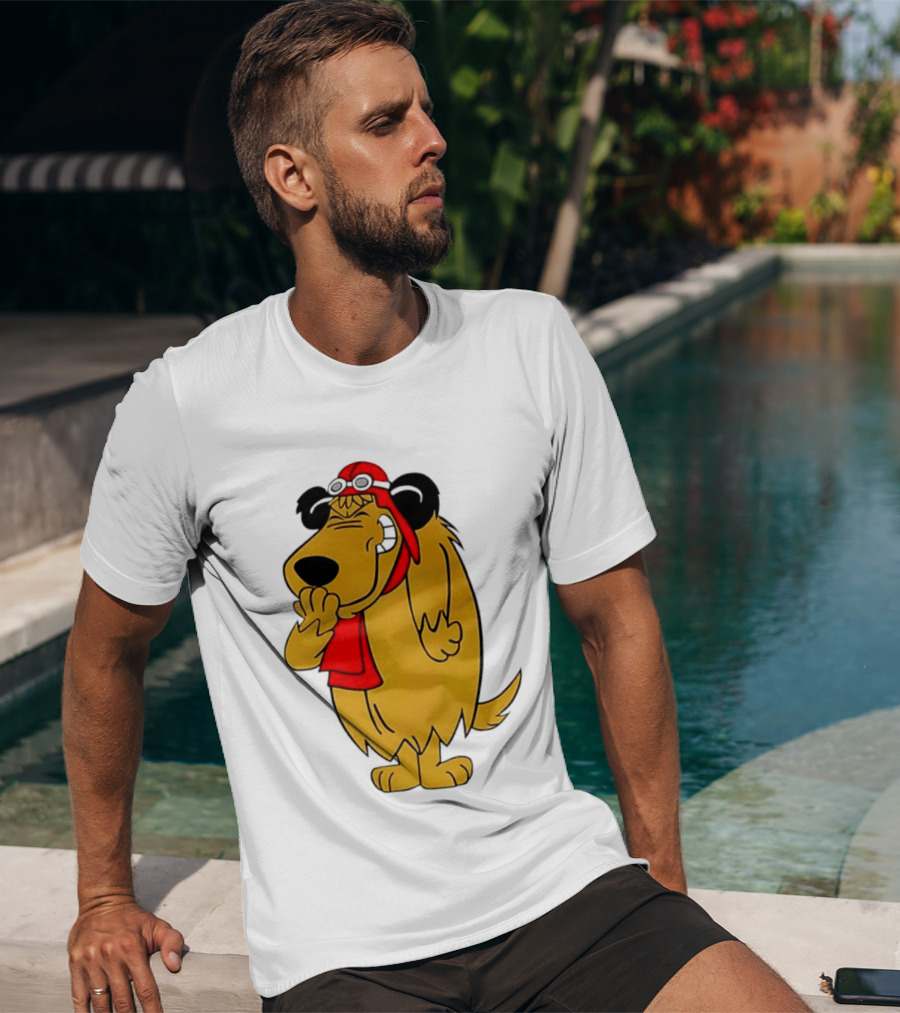 Muttley Dog Wacky Races Cartoon T-Shirt