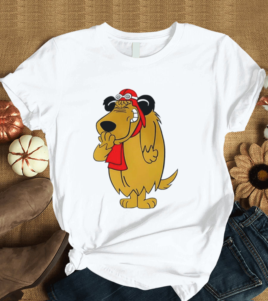 Muttley Dog Wacky Races Cartoon T-Shirt
