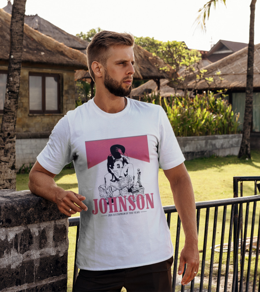 Keldon Johnson San Antonio Spurs 2026 Sixth Man Of The Year Johnson T-Shirt