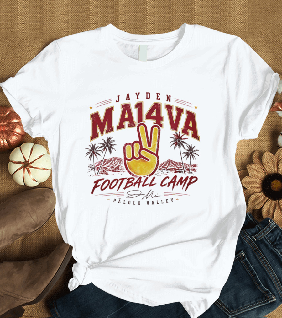 Jayden MA14VA Football Camp Pālolo Valley T-Shirt