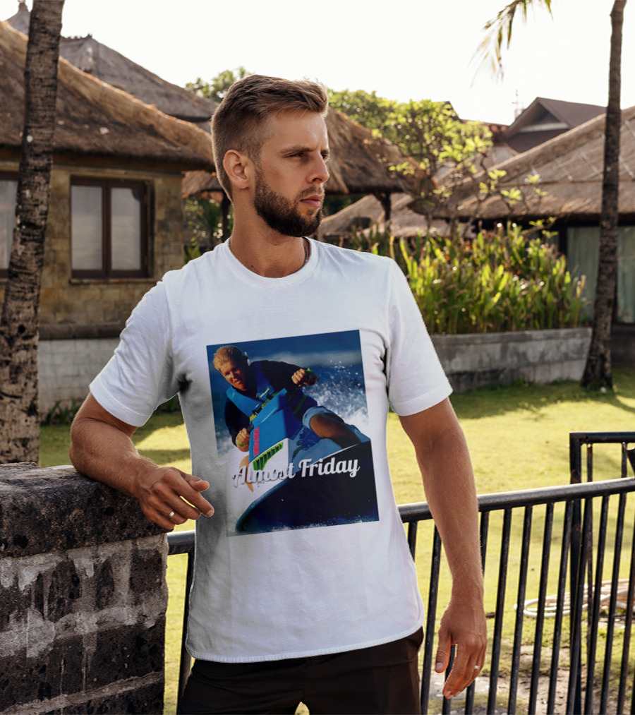 John Daly Throttle Jet Ski Almost Friday T-Shirt