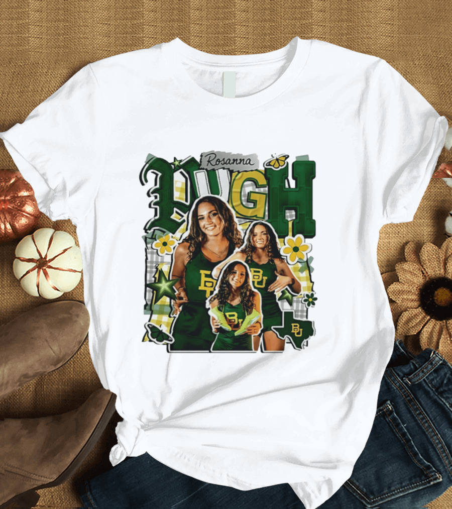 Rosanna Pugh Baylor Track And Field Team Collage T-Shirt