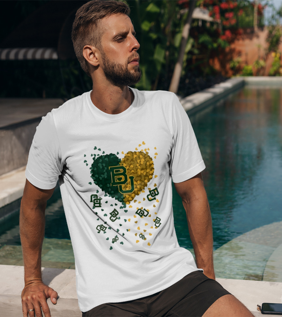 Heart Of Baylor Bears BU Football 2026 T-Shirt