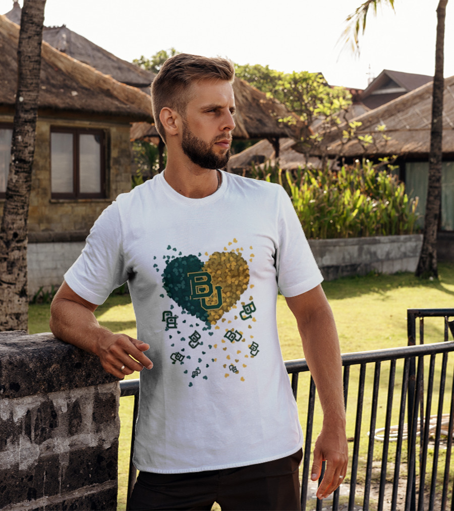 Heart Of Baylor Bears BU Football 2026 T-Shirt