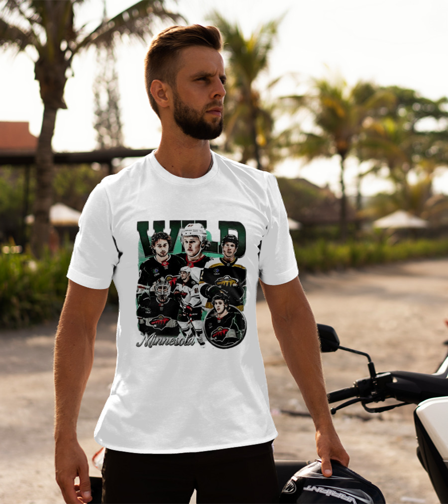 Minnesota Wild Hockey Team Players T-Shirt