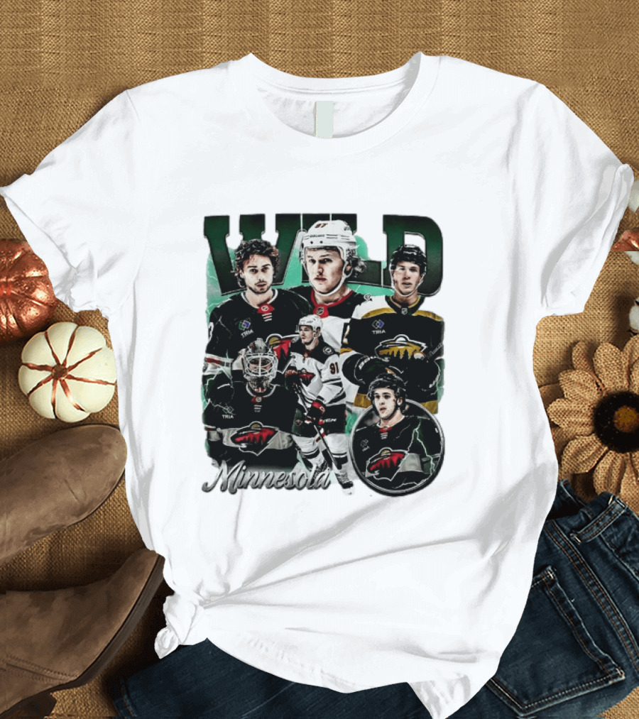 Minnesota Wild Hockey Team Players T-Shirt