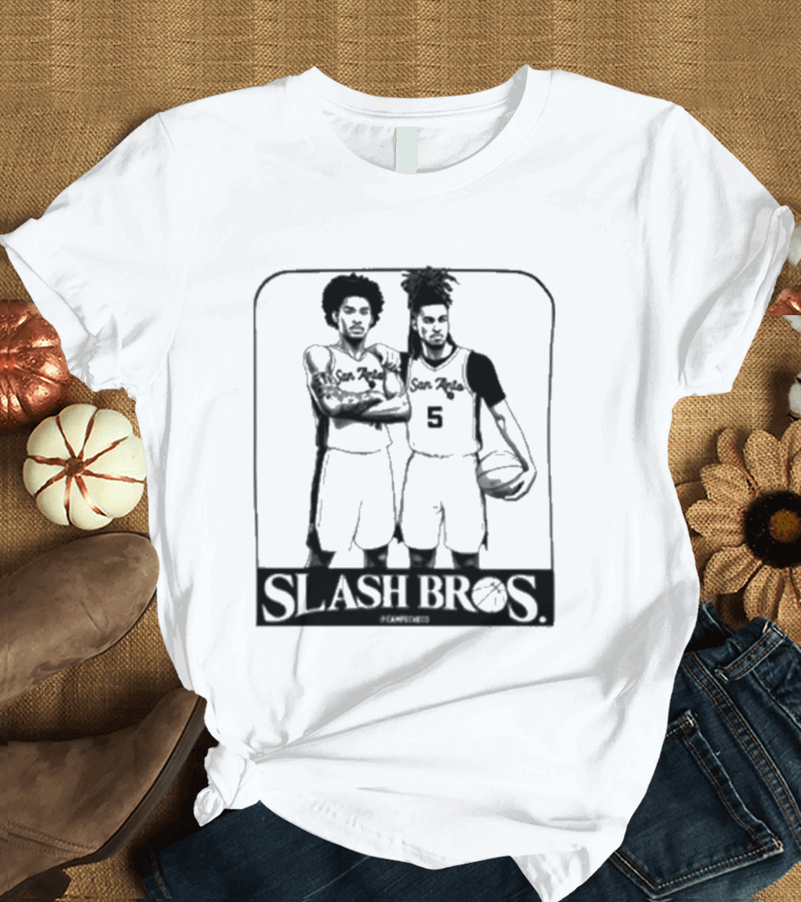 Slash Bros San Fran Basketball Duo 5 T-Shirt