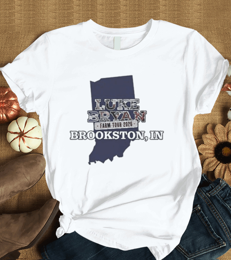 Luke Bryan September 19 2026 Brookston Indiana Event T-Shirt