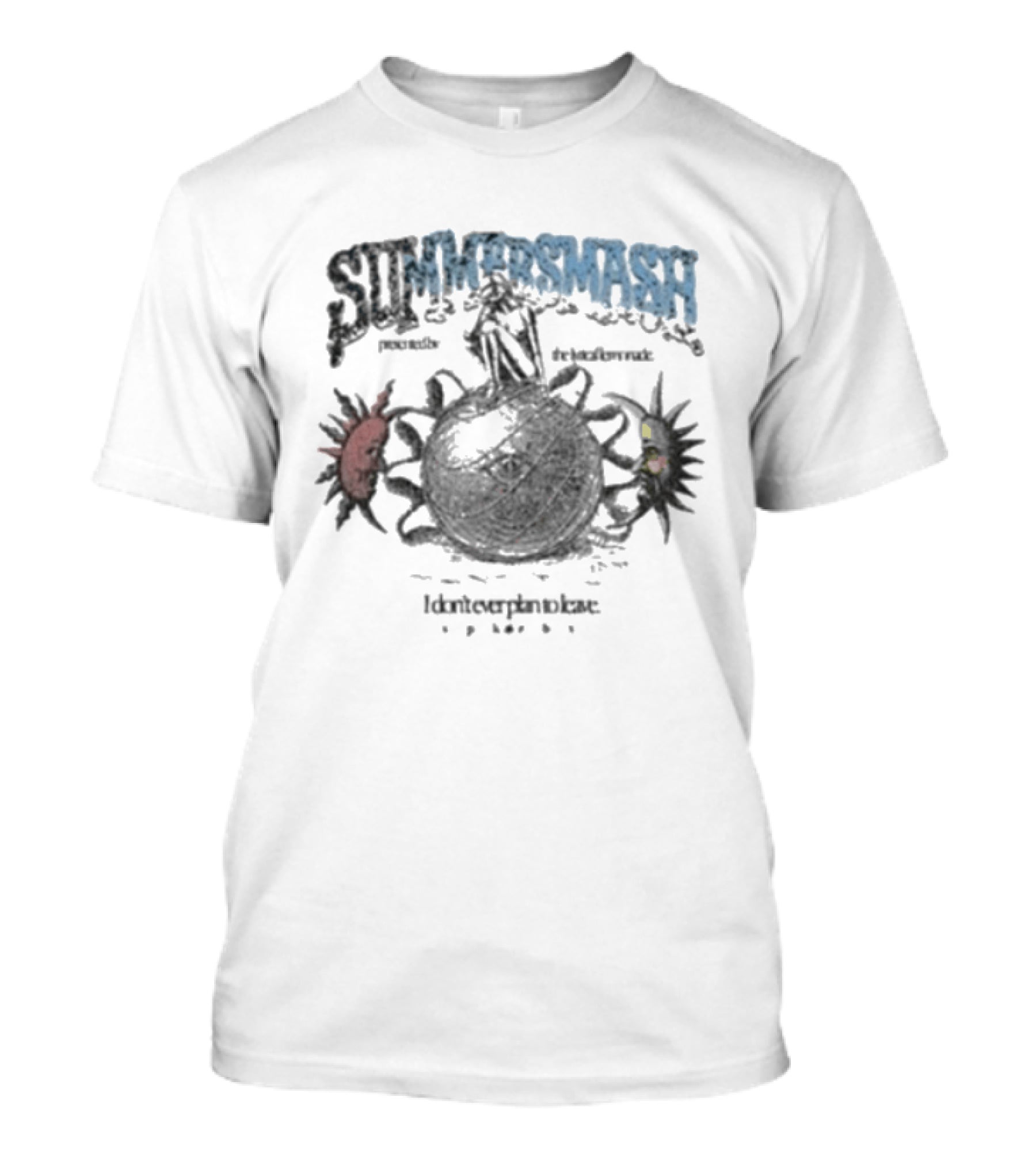 Summer Smash 2026 Festival Lineup Kidcore Playlist Lunar T-Shirt