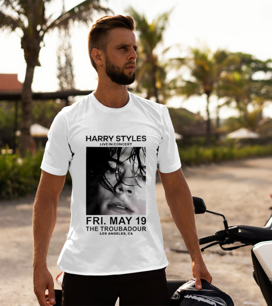 Harry Styles Live In Concert Fri May 19 The Troubadour Los Angeles 2026 T-Shirt
