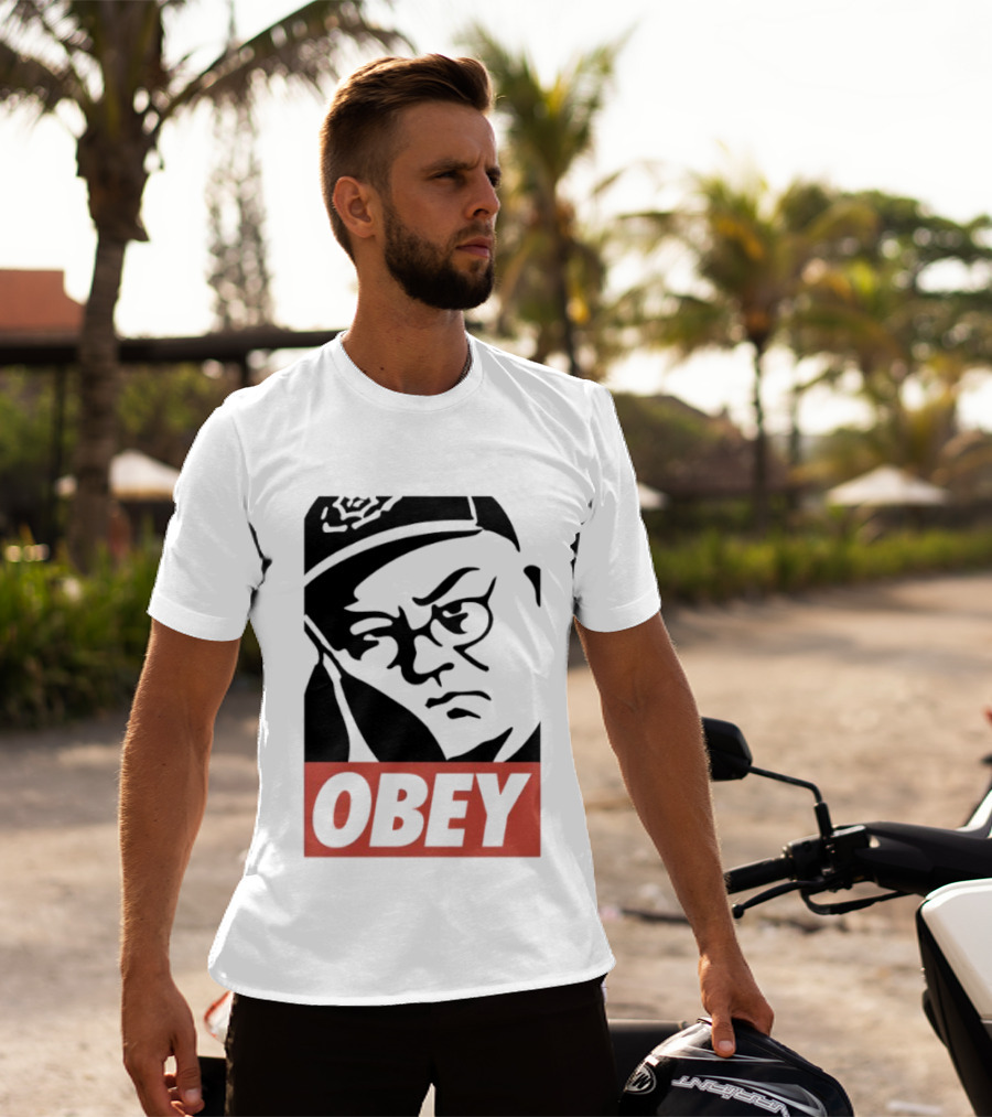 Obey Giant Face Shepard Fairey Street T-Shirt