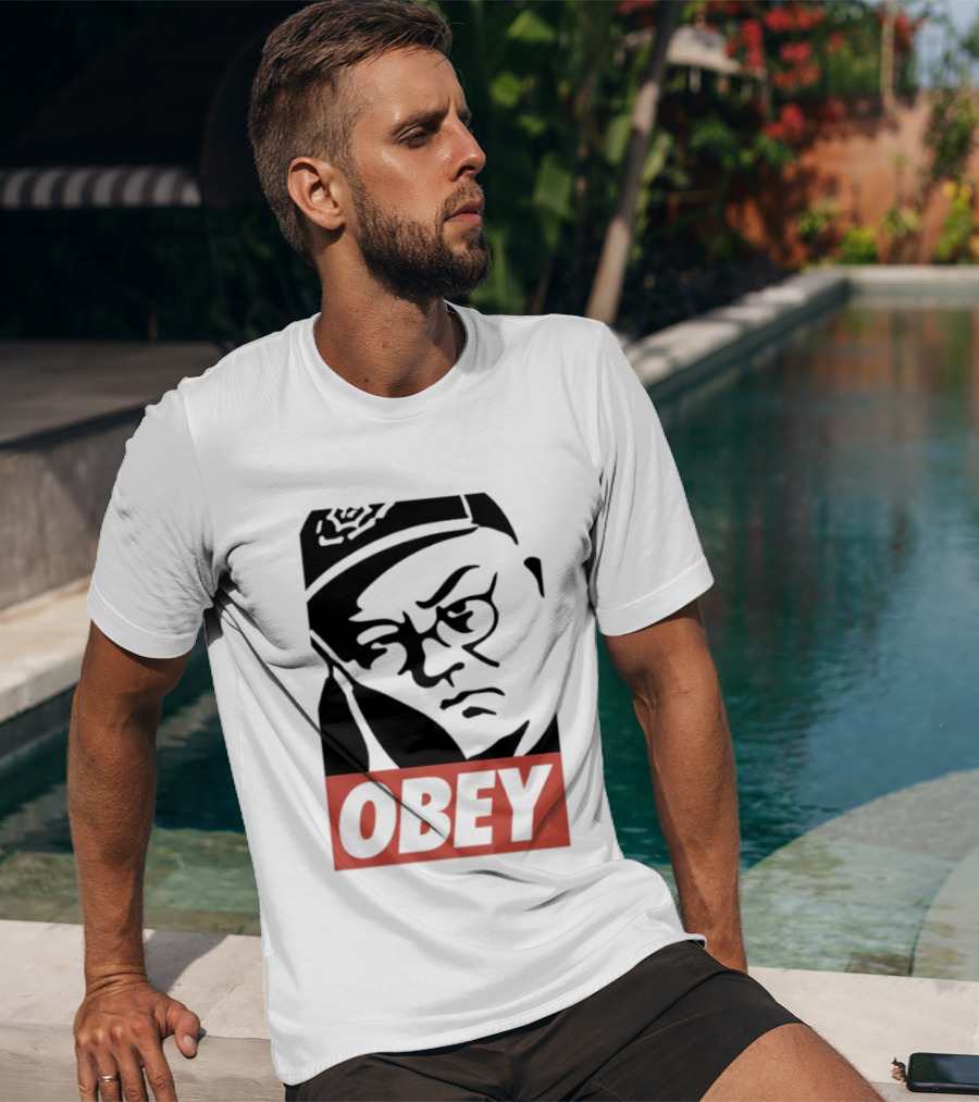 Obey Giant Face Shepard Fairey Street T-Shirt
