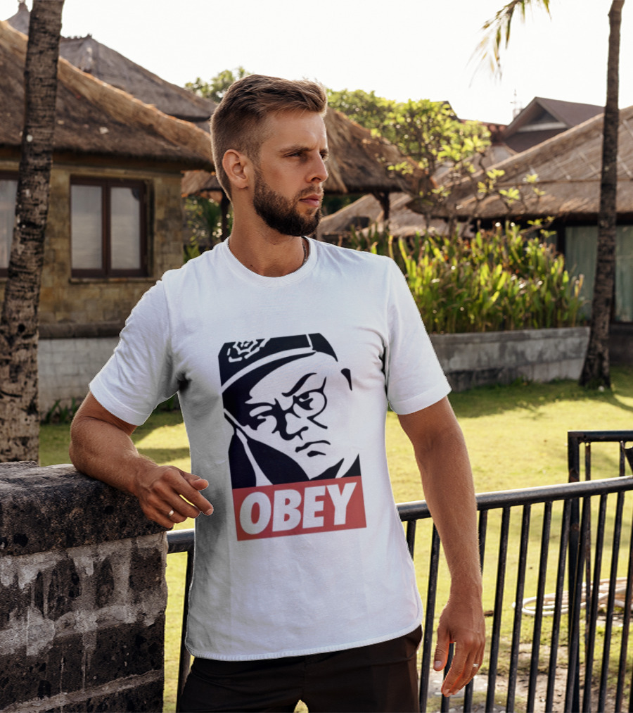 Obey Giant Face Shepard Fairey Street T-Shirt