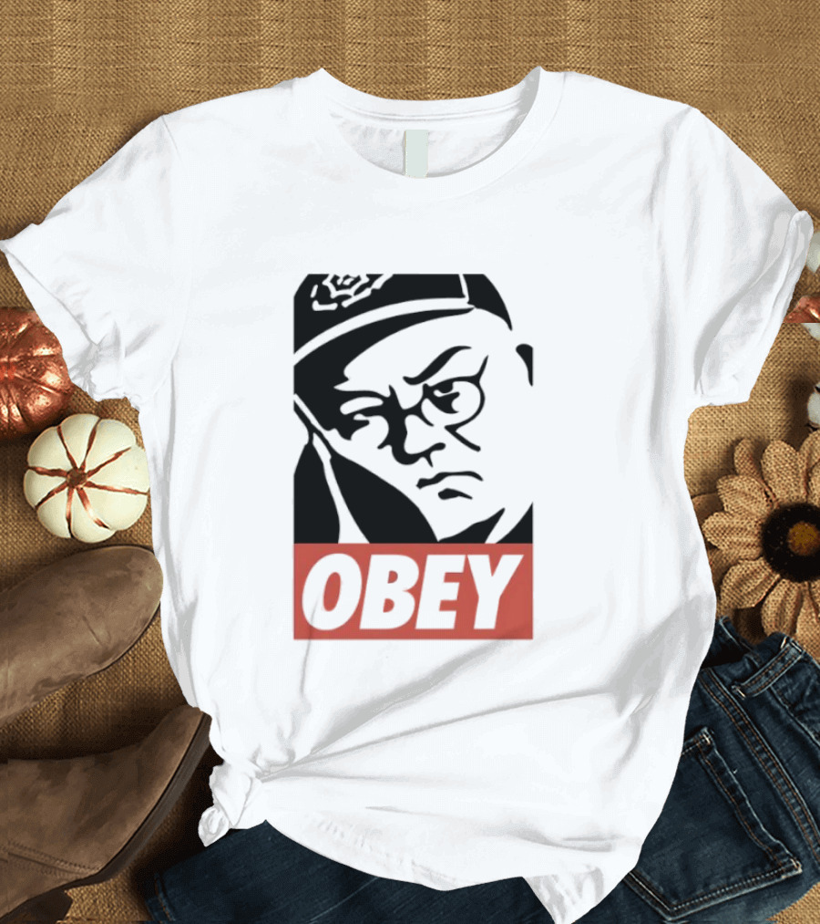 Obey Giant Face Shepard Fairey Street T-Shirt