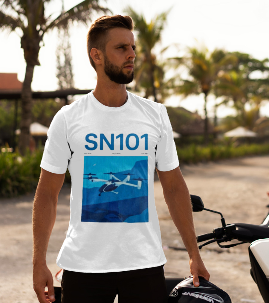SN101 Joby Aviation First Flight Electric Air Taxi Innovation T-Shirt
