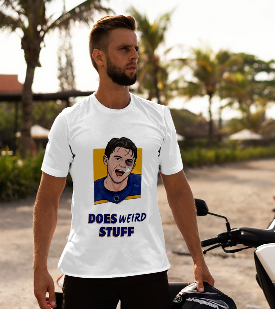 Buffalo Sabres Zach Benson Does Weird Stuff T-Shirt