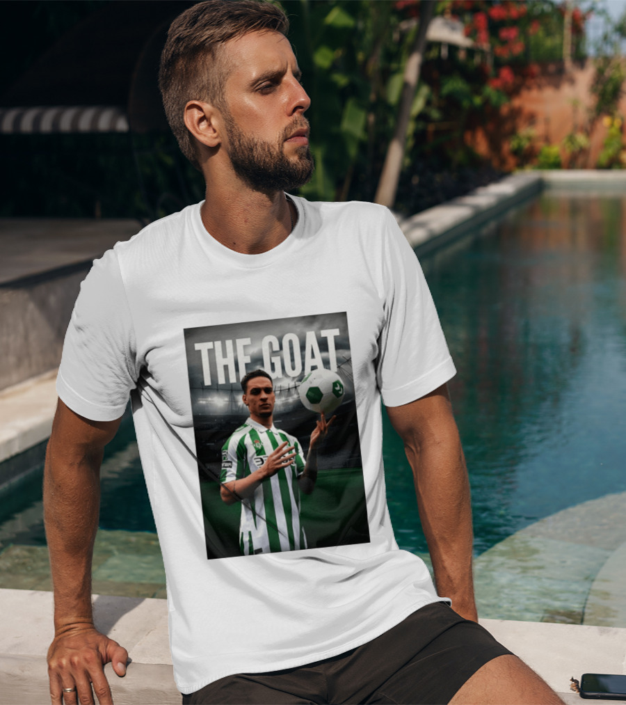Antony Real Betis FC The Goat Soccer 2026 T-Shirt