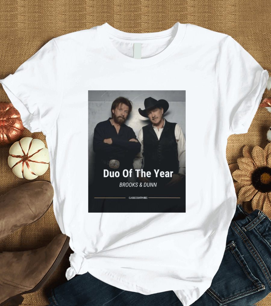 Brooks & Dunn Duo Of The Year Classic Country Vibes T-Shirt