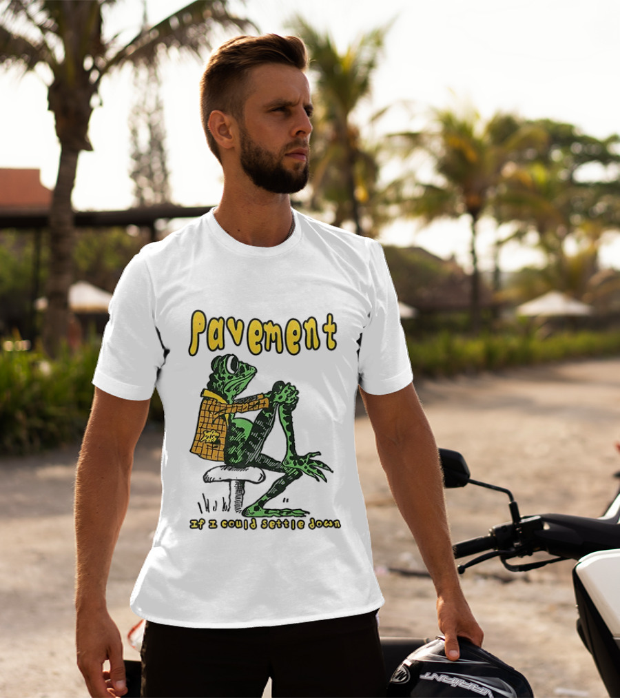 Pavement If I Could Settle Down Frog T-Shirt
