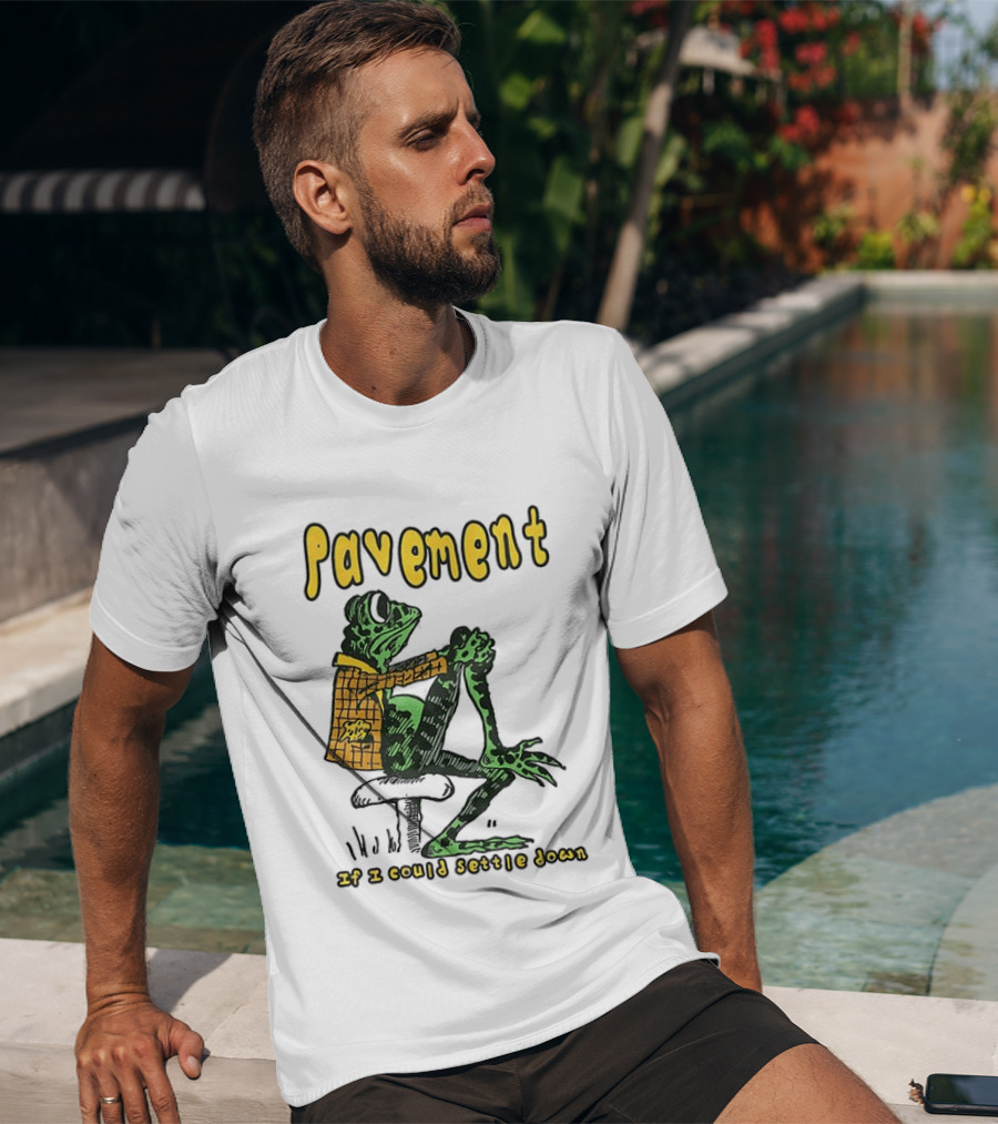Pavement If I Could Settle Down Frog T-Shirt