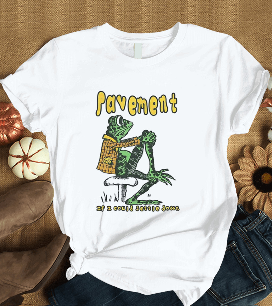Pavement If I Could Settle Down Frog T-Shirt