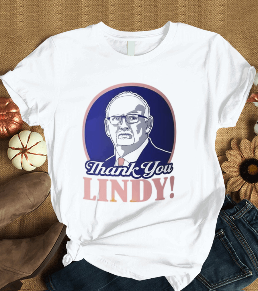 Thank You Lindy Ruff New Jersey Devils NHL Coach Appreciation T-Shirt