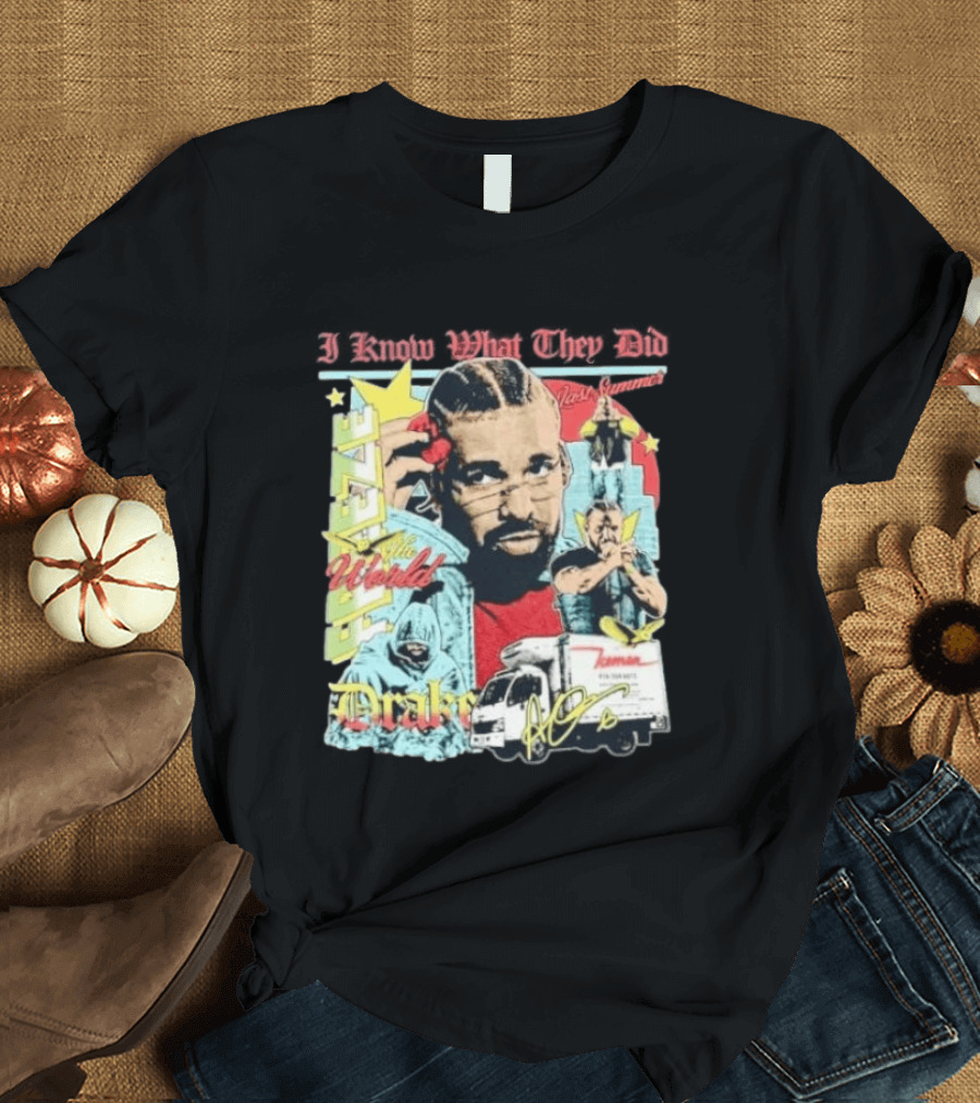 I Know What They Did Drake Freeze The World Iceman 2026 T-Shirt