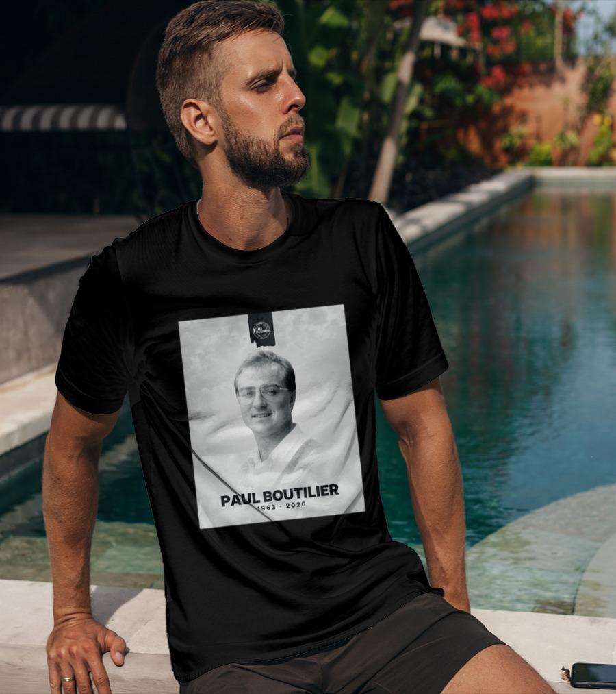 Paul Boutilier 1963 2026 NHL Alumni Member T-Shirt