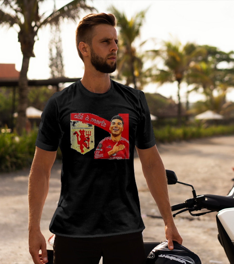 Manchester United Até à Morte Casemiro T-Shirt