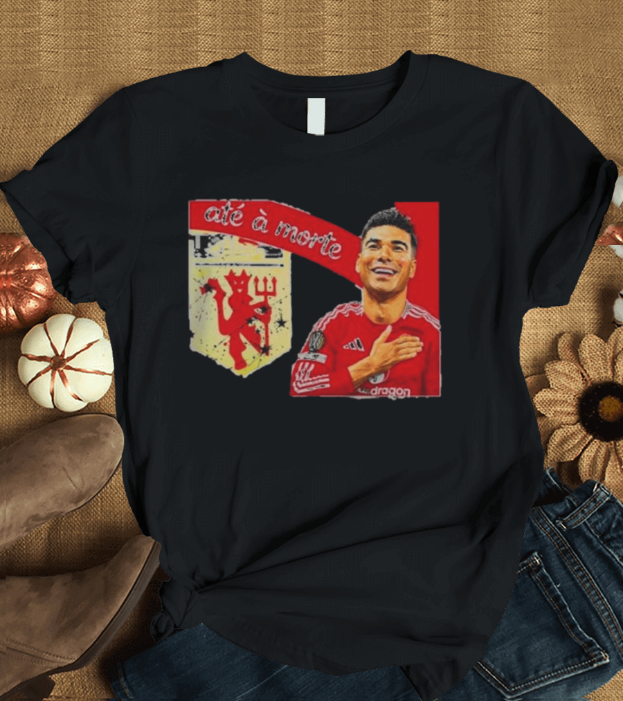 Manchester United Até à Morte Casemiro T-Shirt