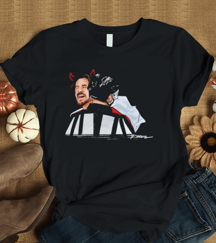 Philadelphia Flyers Vs Trevor Zegras NHL Rivalry 2026 Devil T-Shirt