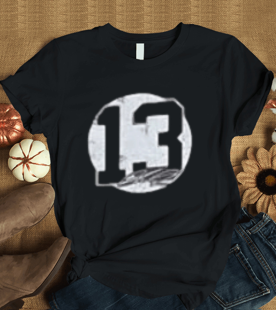 Jazz Chisholm Jr. 13 New York Yankees Name Number Two Sided T-Shirt
