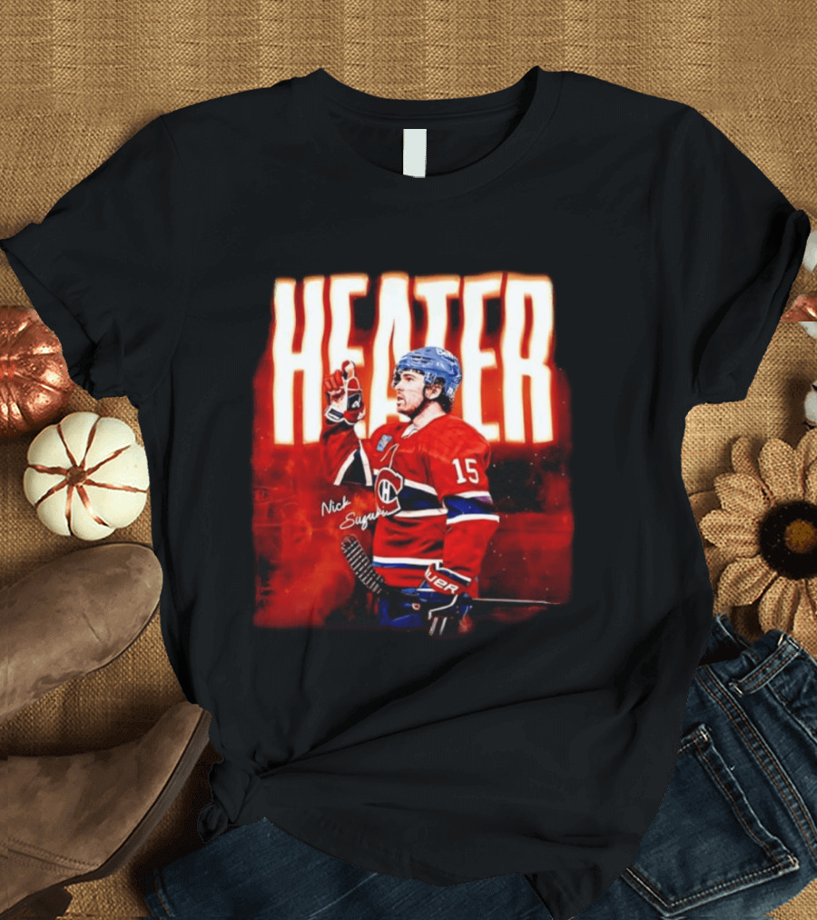 Alex Newhook Nick Suzuki Heater 2026 Hockey 15 T-Shirt